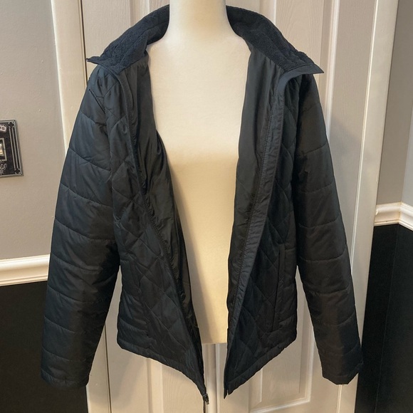 Columbia Snowmelt Valley II Black Puffer Jacket Women’s XL - Picture 3 of 10